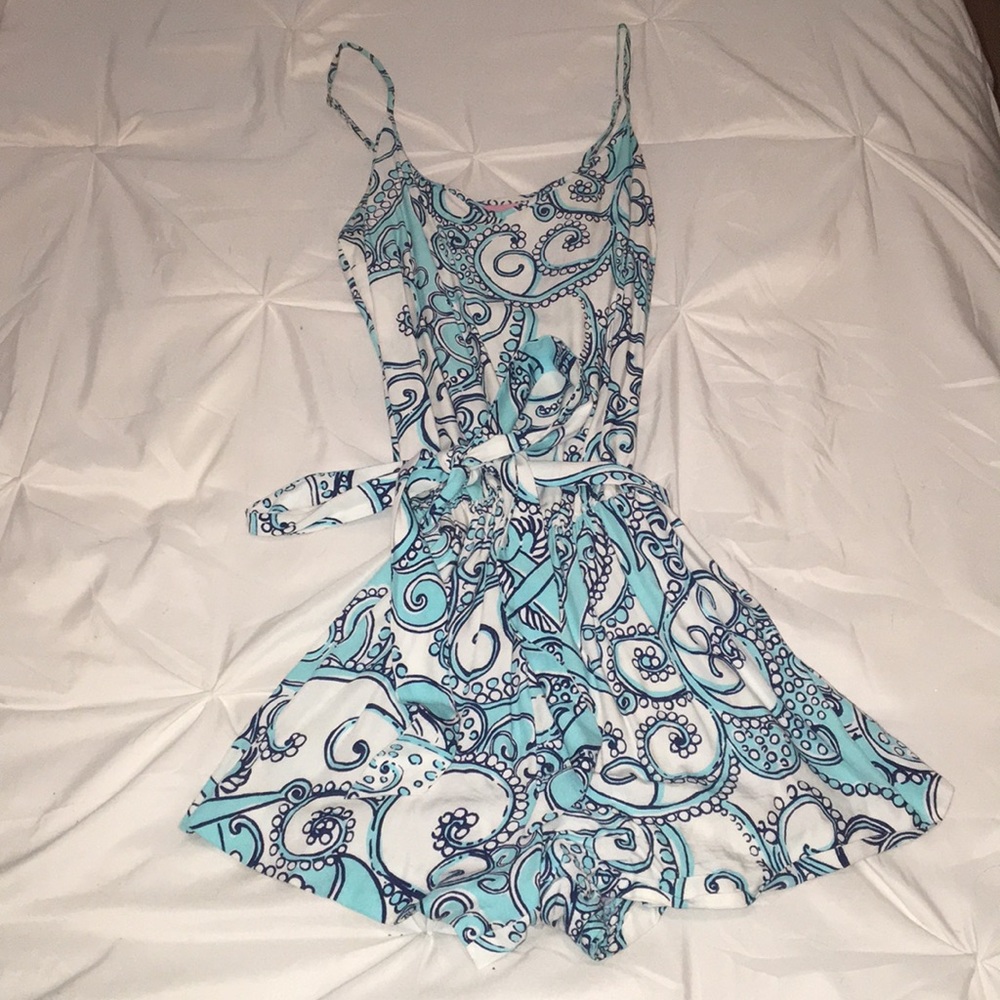 Lilly Pulitzer Anchors Away Deanna Romper